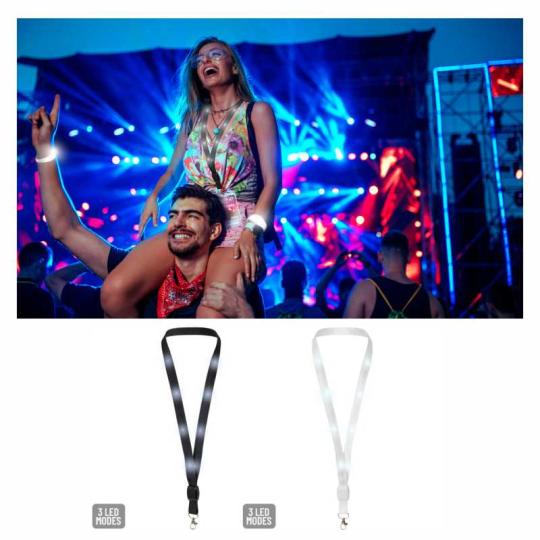 Lanyard Vip Luminoso Led...