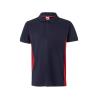 Two-tone short-sleeve polo - Sale