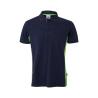 Two-tone short-sleeve polo - Sale