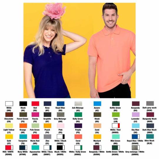 Polo Regular de homem e...