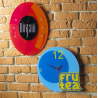 Reloj de pared de acrílico (Producción)