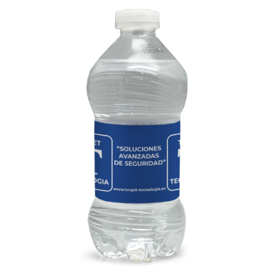 Botella de agua mineral...