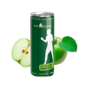Lata com bebida de maçã Spritzer (Produção)