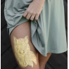 Tatuajes adhesivos dorados (Producción)