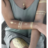 Golden sticker tattoos (Production)