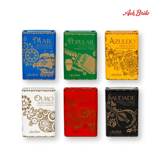 Soaps with vegetable soap...