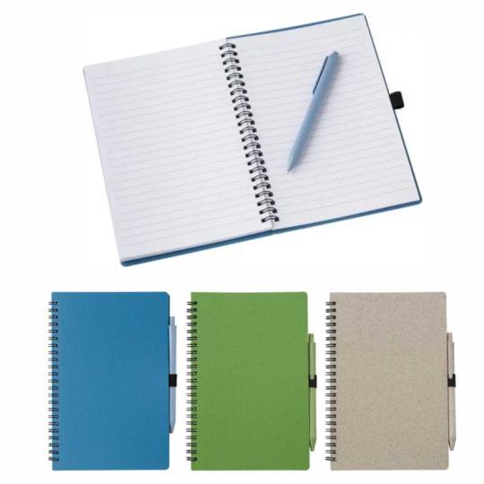Cuaderno de paja de trigo...
