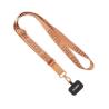 Suporte para telemóvel em forma de cruz feito de fita tecida com placa de metal (Produção)