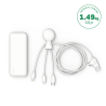 Cabo e Powerbank 7000mAh Mr Bio Pack Hepta