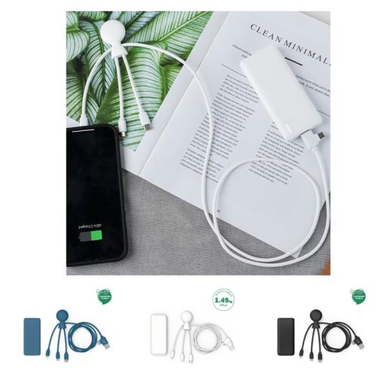 Cable y Powerbank 7000mAh...