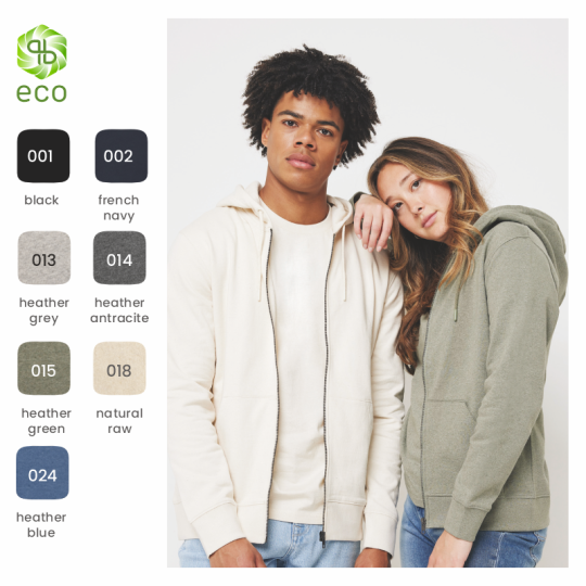 Sweatshirt à fermeture en...