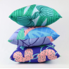 Large polyester fabric cushion with filling (Production)