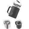 350 ml travel mug with insulation Ocean Bottle Obsidian