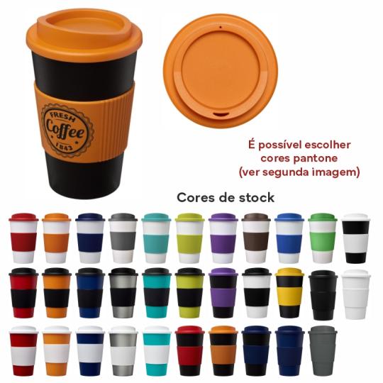 Copo térmico com pega de...