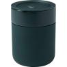 Copo Térmico de Cerâmica de 330 ml com Embalagem de Silicone e Tampa de Plástico Java