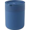Vaso Térmico de Cerámica de 330 ml con Funda de Silicona y Tapa de Plástico Java