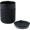Copo Térmico de Cerâmica de 330 ml com Embalagem de Silicone e Tampa de Plástico Java