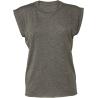 T-shirt Flowy rolled sleeve Bella + Canvas®
