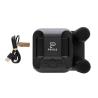 Conjunto de karaokê de Plástico Reciclado Singvibe RCS com Microfone Duplo