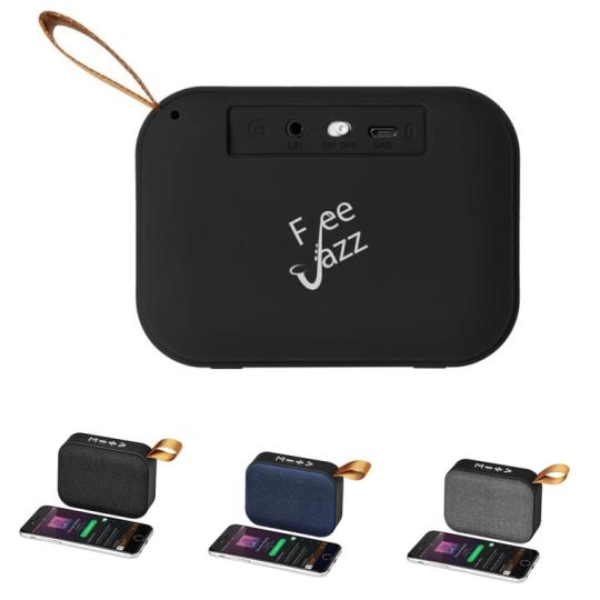 Coluna Bluetooth® em tecido...