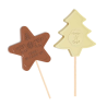 Lollipop star and chocolate Christmas tree (Production)