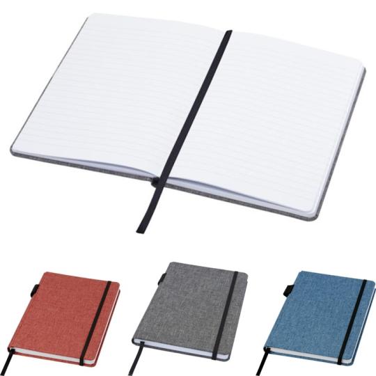 Caderno A5 em RPET Orin