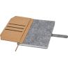 A5 Recycled Felt and Cork Notebook Viviana