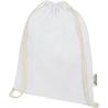 Sac en Coton Recyclé GRS avec Cordon de 140 g/m² Oregon