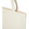 Sac en coton biologique à fond large GOTS 180 g/m² de 11 L Orissa