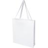 Bolsa de algodón con fuelle reciclado GRS de 140 g/m² Madras