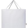 Saco de Algodão Reciclado Grande com Fole GRS de 220 g/m² Odessa