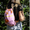 Drawstring backpack with pocket (Production)