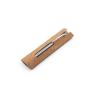 Ballpoint pen in 53% recycled stainless steel with Chris clip