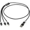 Cable de Carga 5 en 1 de Aluminio Reciclado Versátil
