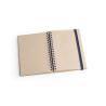 Caderno A5 com argolas em papel cana-de-açúcar Proust