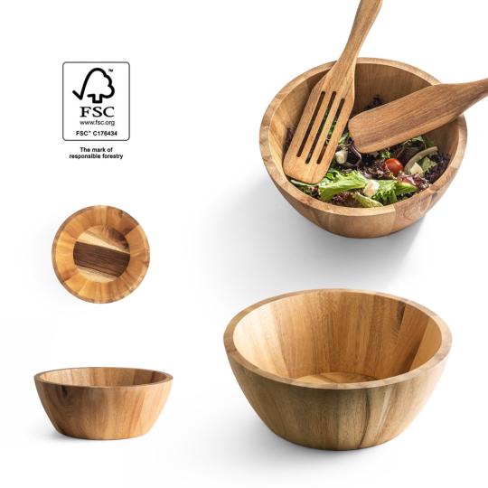 Ensaladera de madera de...
