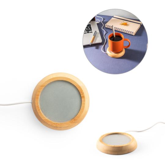 Bamboo-bodied mug warmer Gates