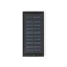Powerbank 8,000 mAh with solar panel in 100% recycled aluminium Clerk