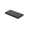 Powerbank 8,000 mAh with solar panel in 100% recycled aluminium Clerk