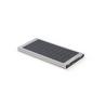 Powerbank 8,000 mAh with solar panel in 100% recycled aluminium Clerk