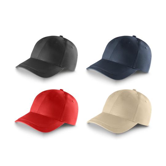 Cap in brushed cotton (65%...