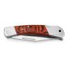 Stainless steel and wood pocket knife Falcon II