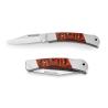 Stainless steel and wood pocket knife Falcon II