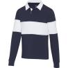 Polo Estilo Rugby Unissexo Clyde orgânico GOTS Elevate®
