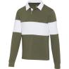 Polo Estilo Rugby Unissexo Clyde orgânico GOTS Elevate®
