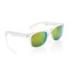 Óculos de sol com lentes espelhadas de PC reciclado Gleam RCS