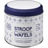 Bolachas Wafels de caramelo apresentado em lata William