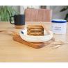 Caramel waffle cookies presented in tin William