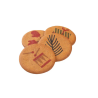 Cartão personalizado com biscoito (Produção)