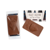 Biscoito de chocolate com cartão (Produção)
